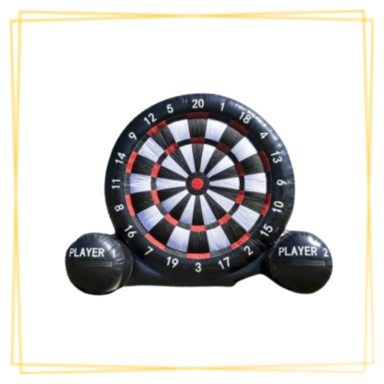 cible géante gonflable animation sportive