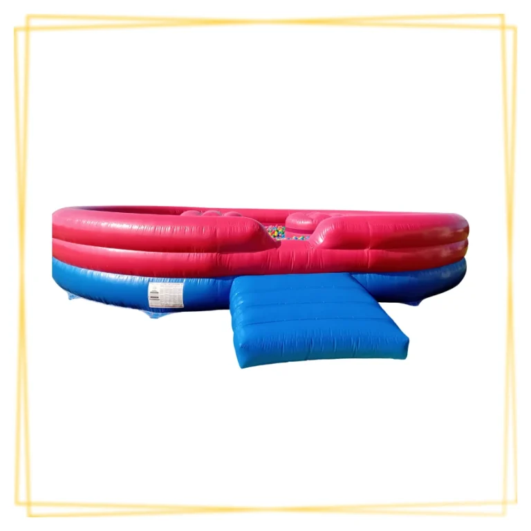 Méga bain de boules gonflable