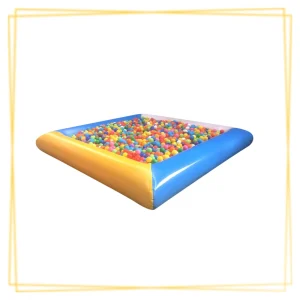 Petit bain de boules gonflable pour enfants