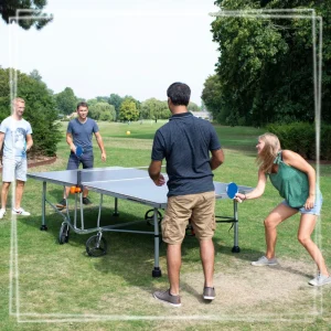 Ping pong animation sportive événement extérieur