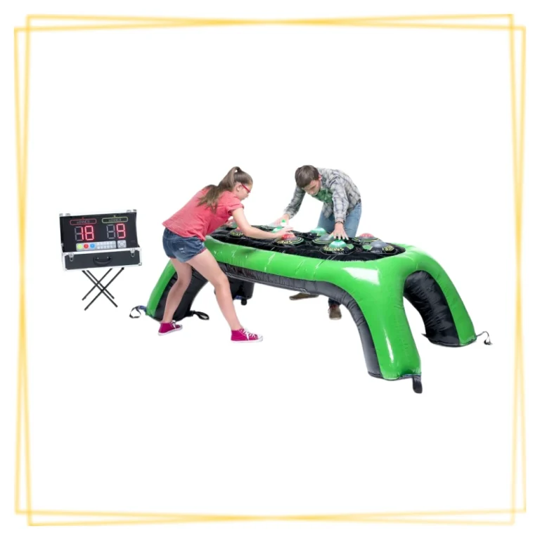 table interactive gonflable avec buzzers pour animation interactive