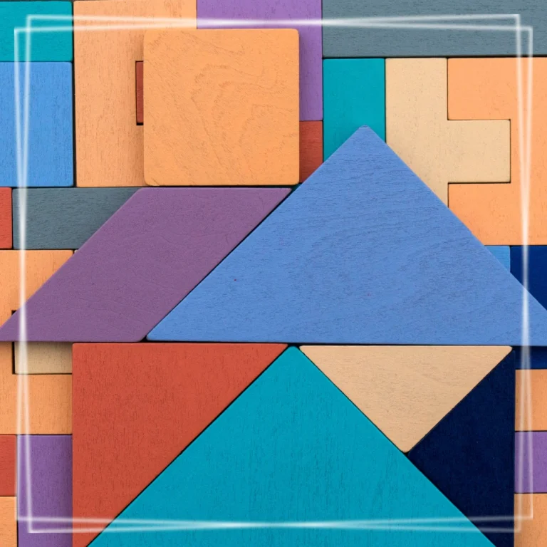 Tangram géant jeu de réflexion collectif team building