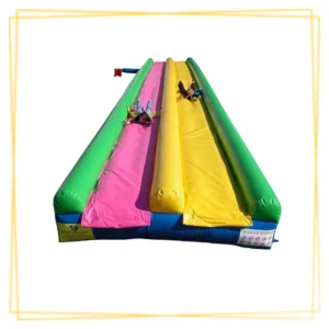 Ventriglisse gonflable aquatique pour animation estivale enfants
